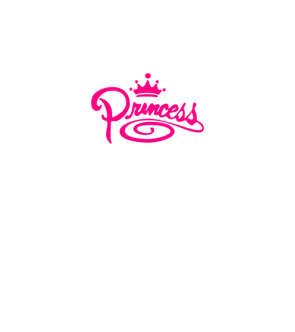 Princess model roz neon pe tricou