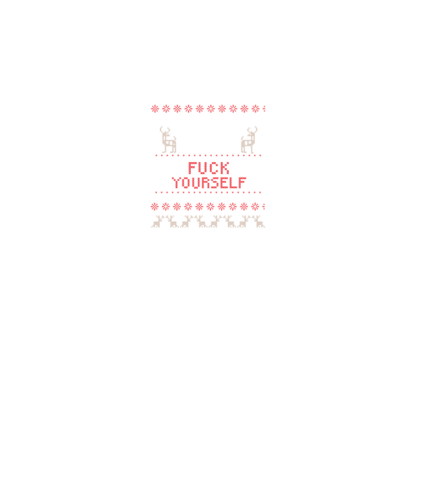 Merry go fuck yourself model negru pe tricou