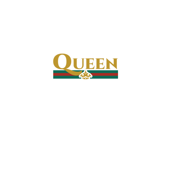 Gucci queen model negru pe tricou