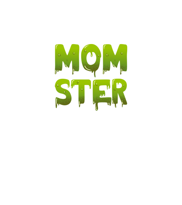 Momster model negru pe tricou