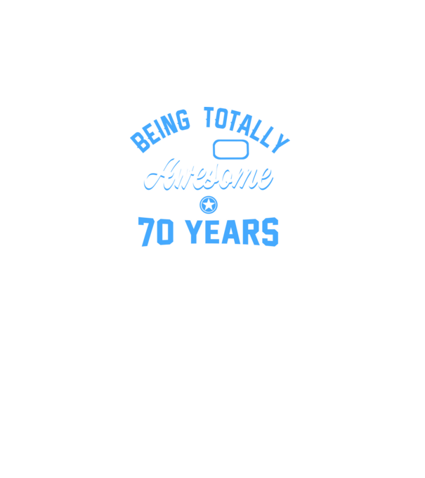 Being totally awesome 70 model negru pe tricou
