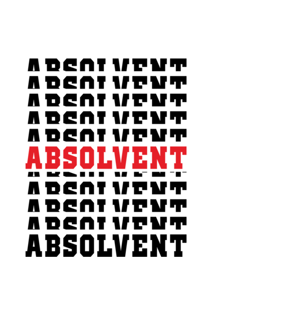 absolvent 2022 model negru pe tricou