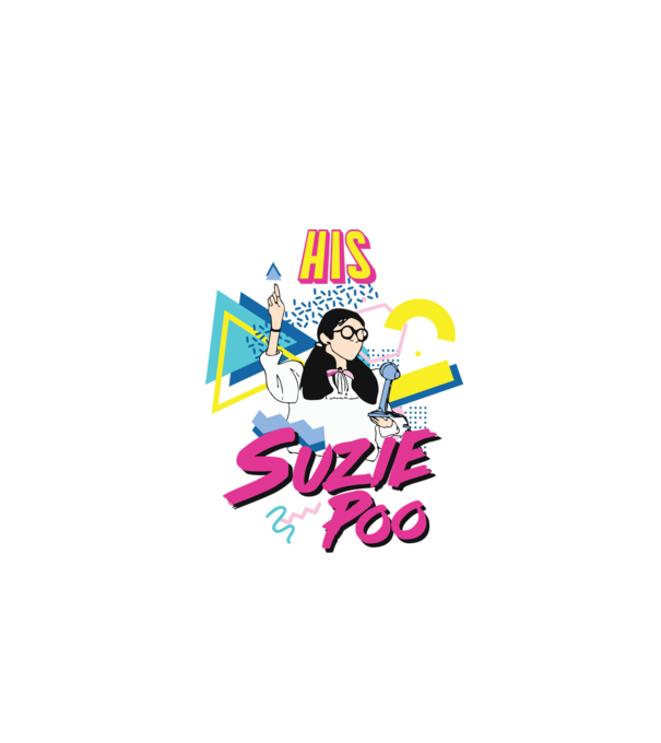 Stranger couple 80s retro Suzie model alb pe tricou