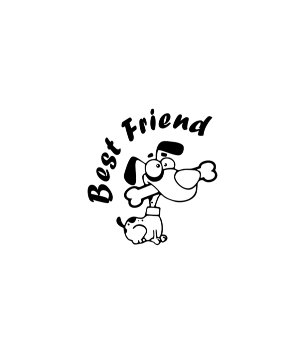 Best Friends model gri pe tricou