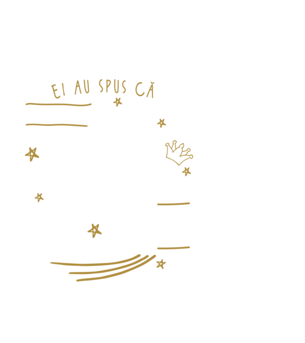 Miracol durează trei 65 de ani model alb pe tricou