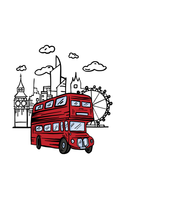 Autobuze model negru pe tricou