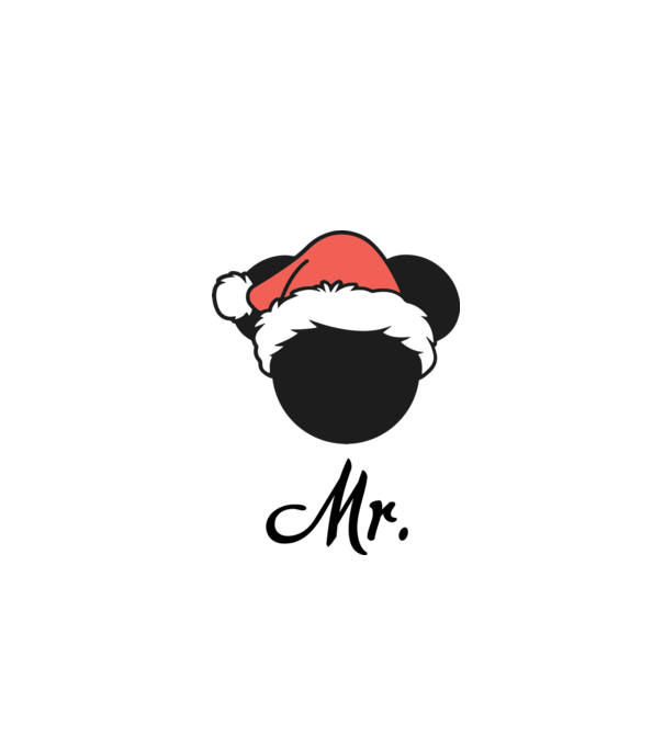 mr christmas model gri pe tricou