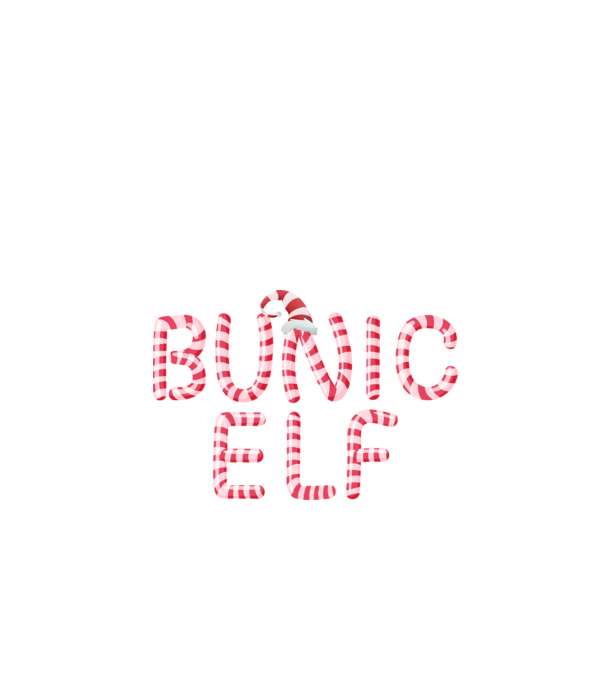 bunic elf model negru pe tricou