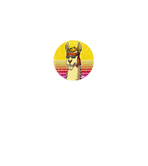 No Prob LLama - Láma model gri pe tricou