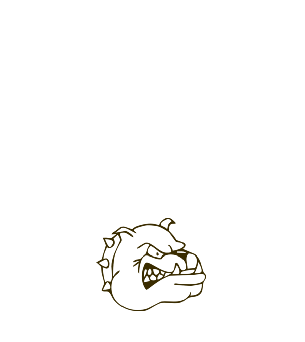 Bulldog model roz deschis pe tricou