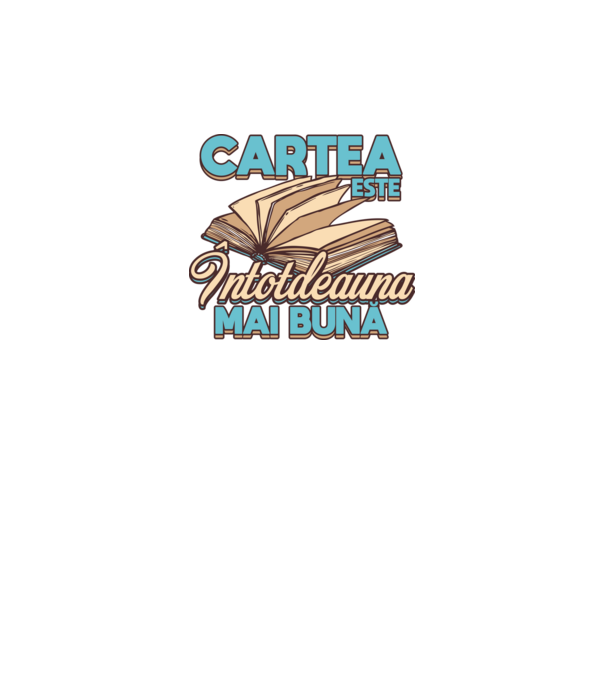Cartea este ÎNTOTDEAUNA mai bună D7556260-01 model verde neon pe tricou