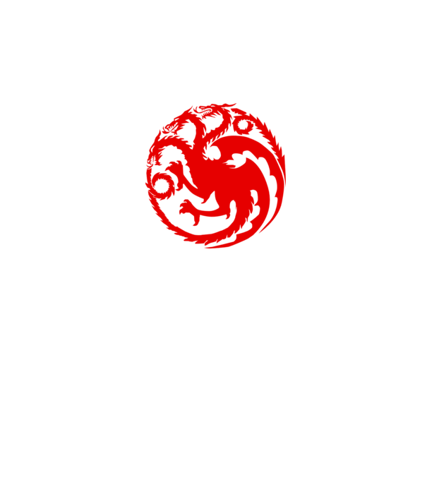 Targaryen model gri pe tricou