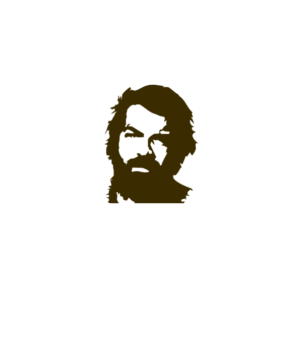 bud spencer model gri pe tricou
