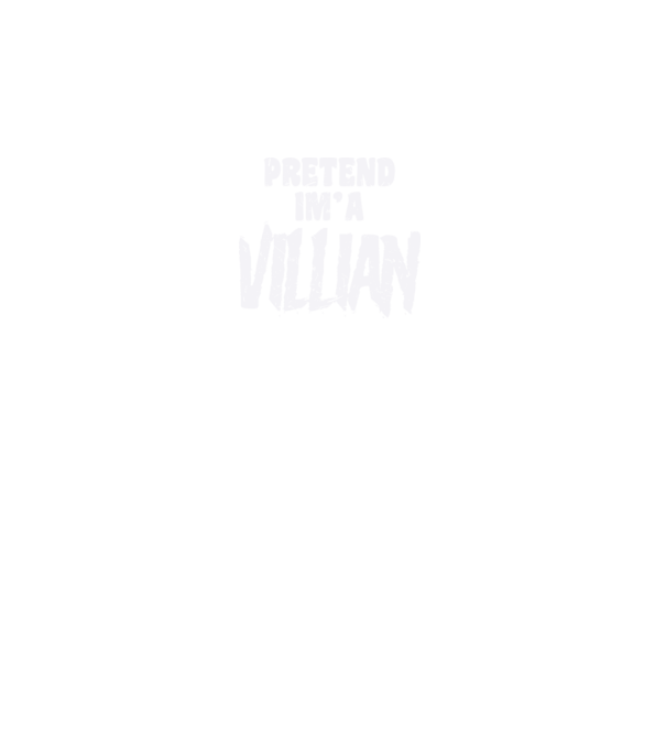 Villian carnaval model negru pe tricou