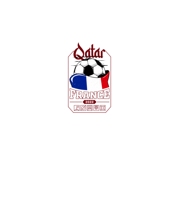 Qatar teams France model negru pe tricou