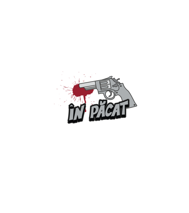 în păcat model alb pe tricou
