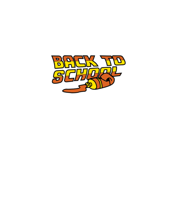 Back to school model negru pe tricou