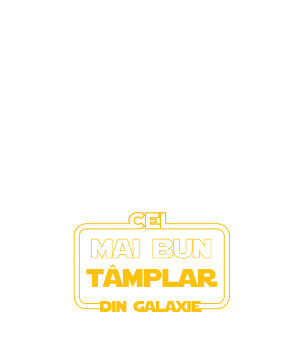 Cel mai bun tâmplar din galaxie model albastru închis pe tricou