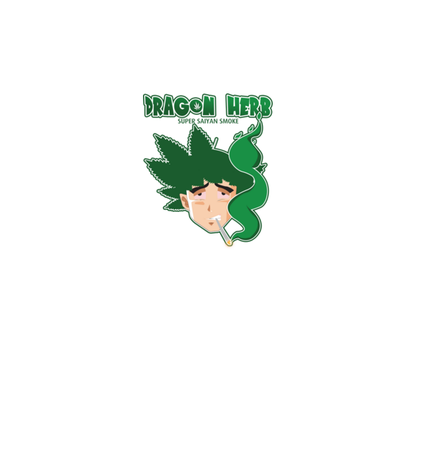 dragon herb smoke model turcoaz pe tricou