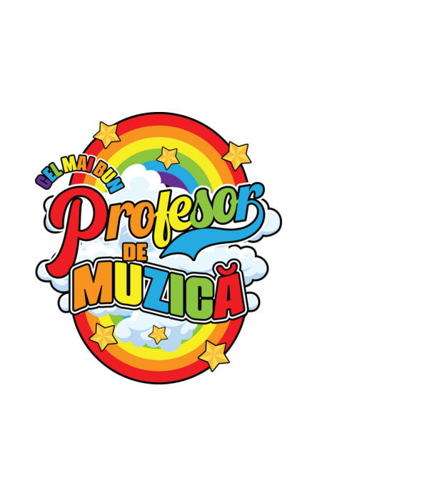 Cel mai bun profesor de muzică model negru pe tricou