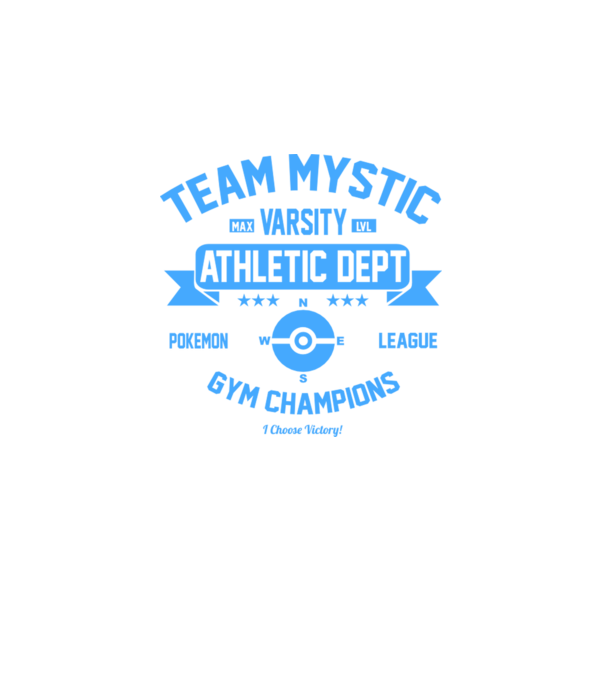 Mystic champions model negru pe tricou