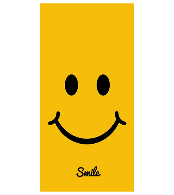 smile model negru pe tricou