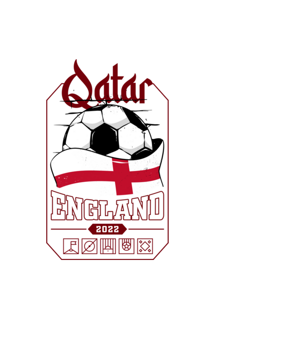 Qatar teams England model negru pe tricou