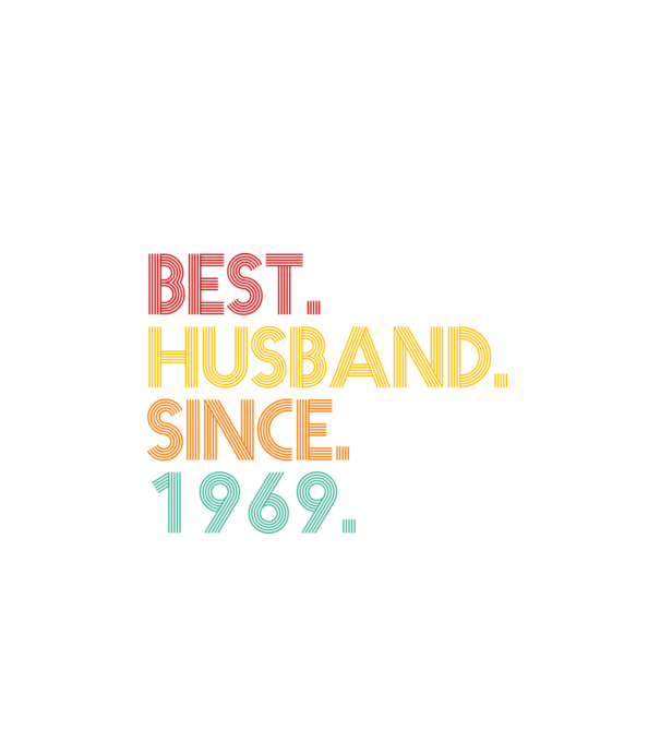 best husband since 1969 retro model negru pe tricou