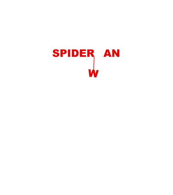 Spider wan model alb pe tricou