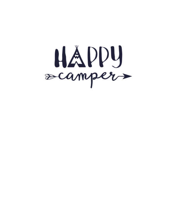 Camper tepee model alb pe tricou