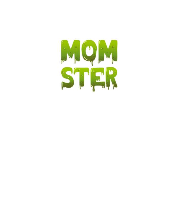 Momster model gri pe tricou