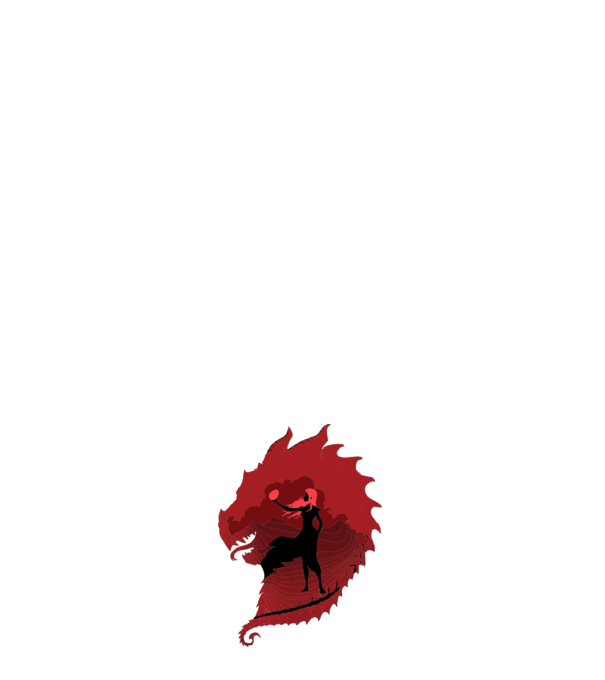 The Dragon model roz deschis pe tricou