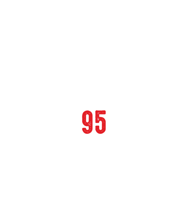 Purtătorul acestui tricou a împlinit: 95 de ani model negru pe tricou