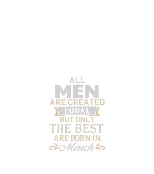 All men created equal but only the beat are born in march model albastru închis pe tricou
