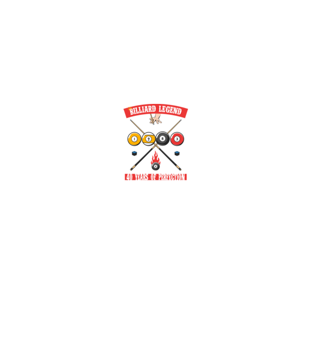 Billiard legend born in 1983 model negru pe tricou