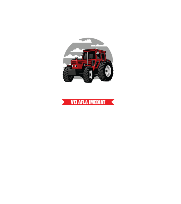 există viață după moarte? Dacă îmi strici tractorul, vei afla imediat model negru pe tricou