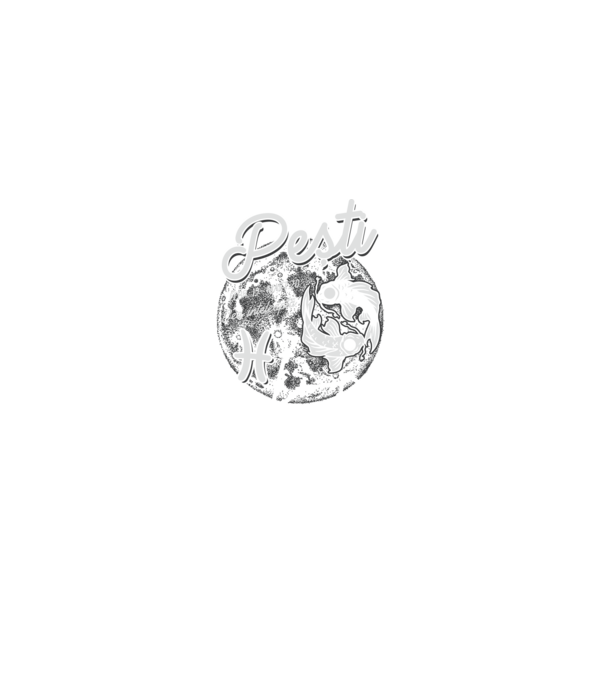Zodiac femeie PEȘTI retro model negru pe tricou