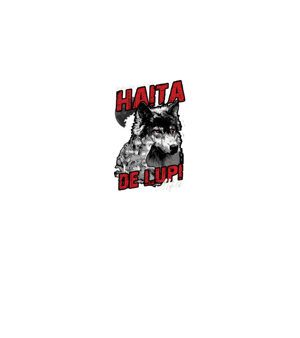 Petrecere de burlac - haită de lupi masculi alfa model negru pe tricou