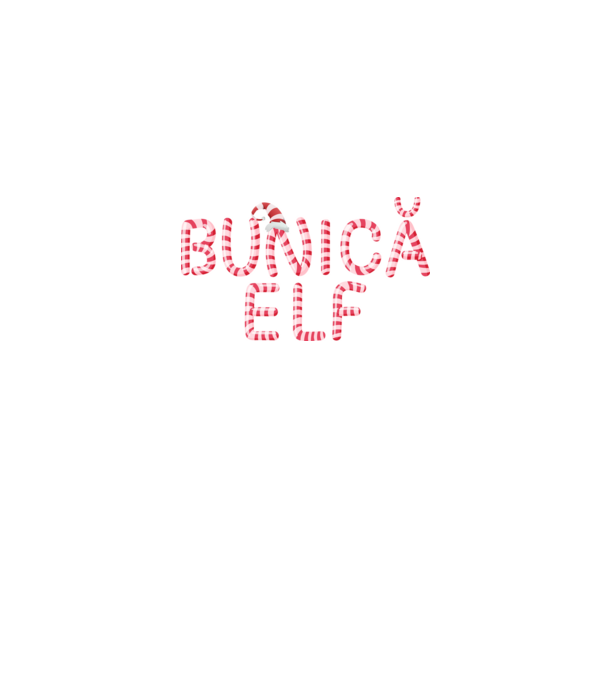 bunică elf model albastru jeanși pe tricou