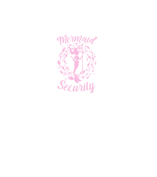 Mermaid Security girls model turcoaz pe tricou
