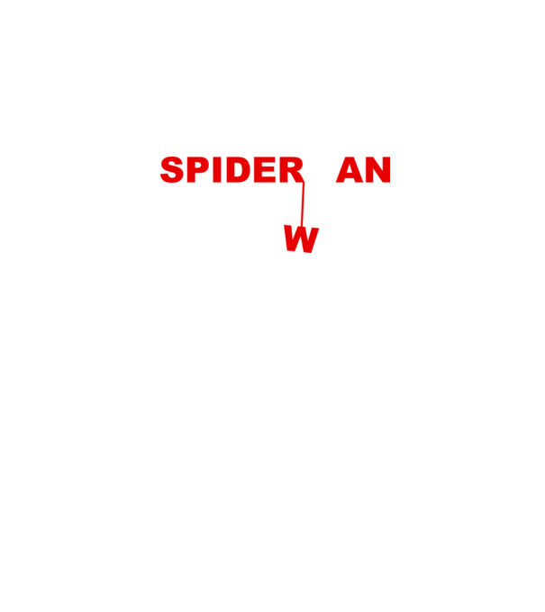 Spider wan model alb pe tricou