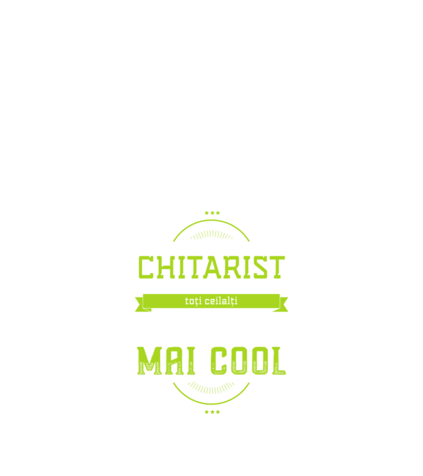 sunt chitarist, la fel ca toți ceilalți, dar mult mai cool model negru pe tricou