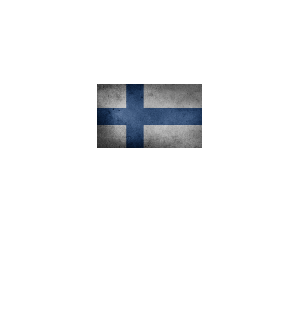 FINLAND model negru pe tricou