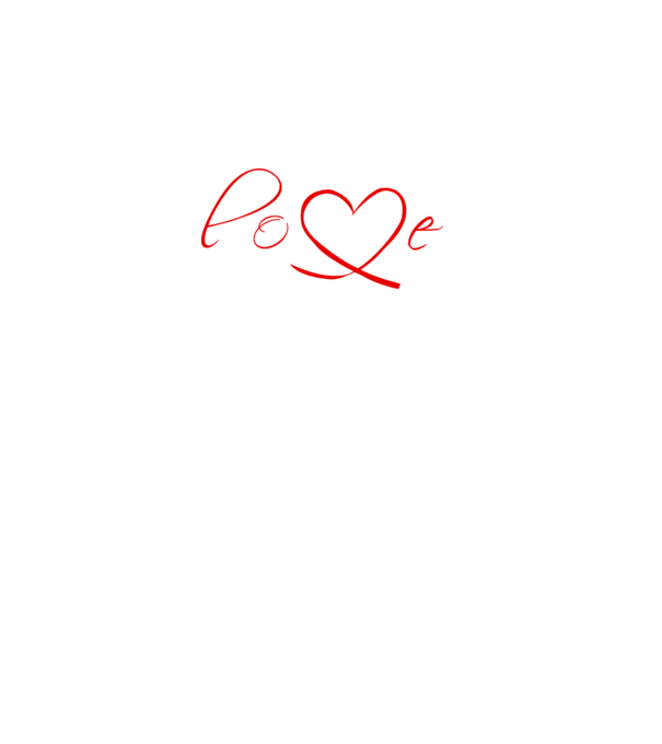 Love Valentines day model negru pe tricou