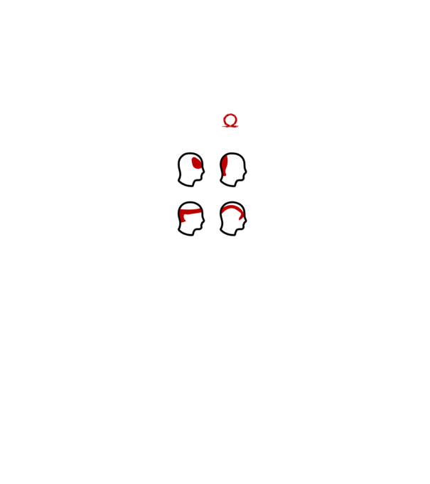 Type of Headaches - God of War model gri pe tricou