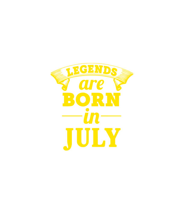 Legends are born in July model albastru închis pe tricou