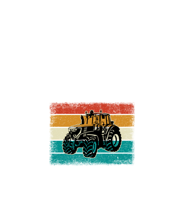 TRACTOR model negru pe tricou