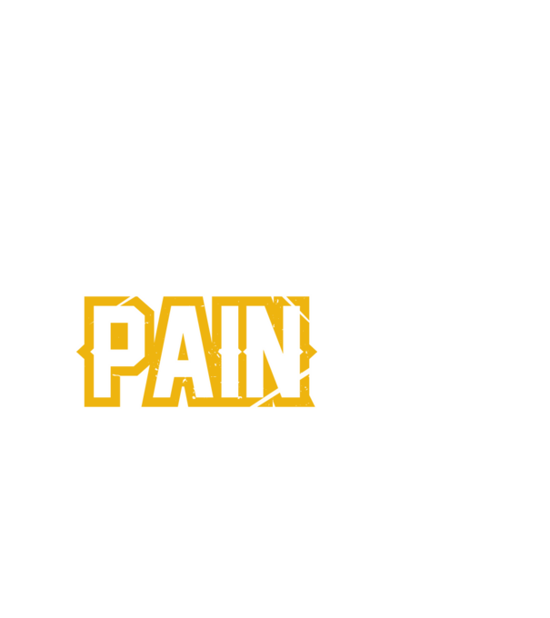 No Pain No Gain model negru pe tricou