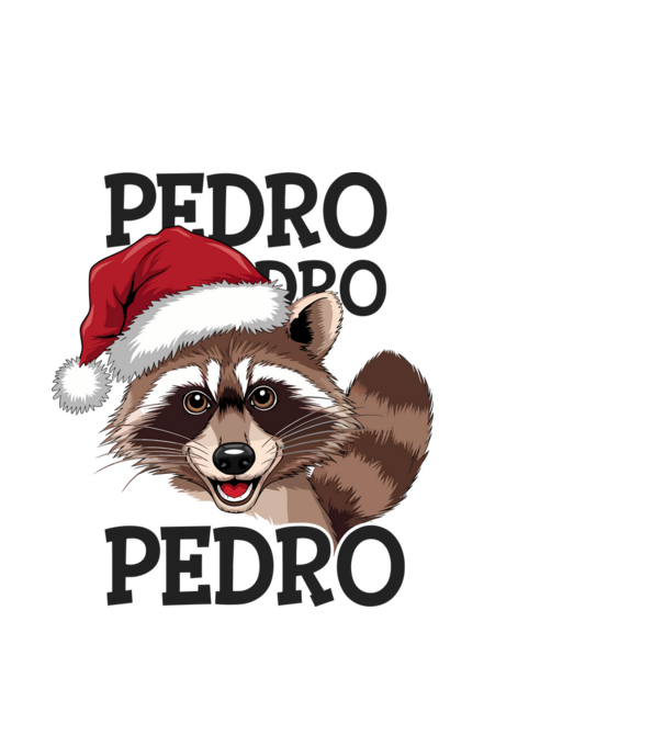 Pedro pedro xmas model albastru deschis pe tricou
