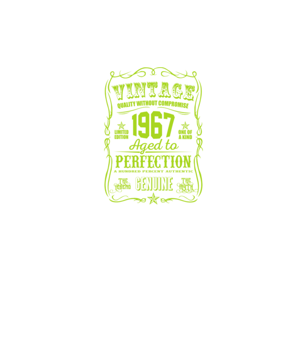 Vintage Perfection - 1967 model portocaliu neon pe tricou